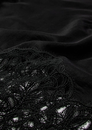 Dolly lace skjorte Sort Copenhagen Muse